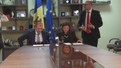 Semnarea unui acord bilateral de colaborare dintre Ministerul Justiției al Republicii Moldova și Ministerul Justiției al României