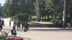 Conducerea Republicii Moldova depune flori la monumentul lui Ștefan cel Mare și Sfânt și la busturile scriitorilor de pe Aleea Clasicilor cu ocazia sărbătorii „Limba noastră”
