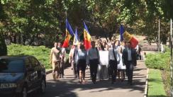 Acțiune de protest organizată de Partidul Socialiștilor din Republica Moldova față de închiderea claselor de-a X-a din mai multe licee din municipiul Chișinău