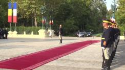 Ceremonia primirii oficiale a Președintelui Republicii Franceze, François Hollande