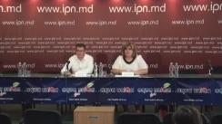 Conferință de presă susținută de oamenii de afaceri, Aliona Mandati și Alexandru Machedon, cu tema „Apel către oamenii de afaceri din Republica Moldova pentru susținerea financiară a Partidului Politic Platforma Demnitate și Adevăr”