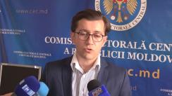 Declarațiile lui Vadim Moțarschi după ședința Comisiei Electorale Centrale din 18 septembrie 2016