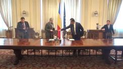 Semnarea Acordului între Coaliția Națională pentru Modernizarea României și Camera Deputaților privind măsurile agreate pentru modernizarea României, precum și Modernizarea și Transparentizarea activității Camerei Deputaților