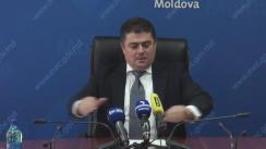 Conferință de presă susținută de ministrul Economiei, Octavian Calmîc, cu tema „Moldova Business Week 2016 – o platformă de promovare a imaginii țării peste hotare și de atragere a investițiilor străine în economia națională”