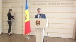Declarațiile lui Tudor Deliu după ședința Parlamentului Republicii Moldova din 3 octombrie 2016