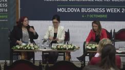 Evenimentul „Moldova Business Week 2016”. Sesiunea: Discuții privind crearea comitetului național de facilitare a comerțului conform angajamentelor față de organizația mondială a comerțului (OMC)