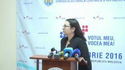 Declarațiile Alinei Russu după Ședința Comisiei Electorale Centrale din 18 octombrie 2016