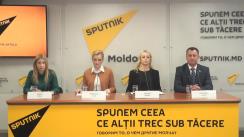 Briefing de presă susținut de candidatul la funcția de președinte al Republicii Moldova, Inna Popenco