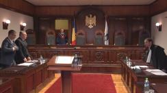 Curtea Constituțională examinează sesizarea privind excepția de neconstituționalitate a articolului 73 alin.(4) din Codul vamal nr. 1149-XIV din 20 iulie 2000