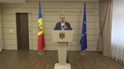 Declarațiile lui Igor Dodon în timpul ședinței Parlamentului Republicii Moldova din 3 noiembrie 2016