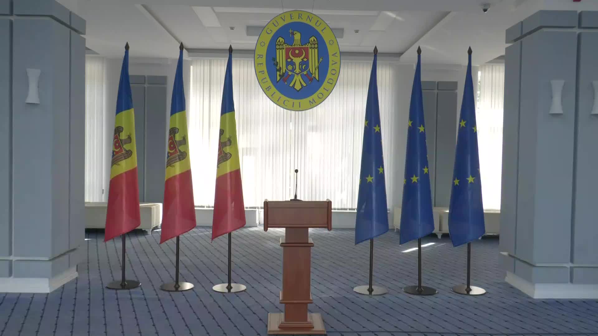 Conferință de presă susținută de ministrul Infrastructurii și Dezvoltării Regionale al Republicii Moldova, Vladimir Bolea, de anunțare a listei prioritare a proiectelor ce vor fi implementate în cadrul Programului Guvernamental pentru modernizarea drumurilor locale „Europa este aproape”, ediția 2025 