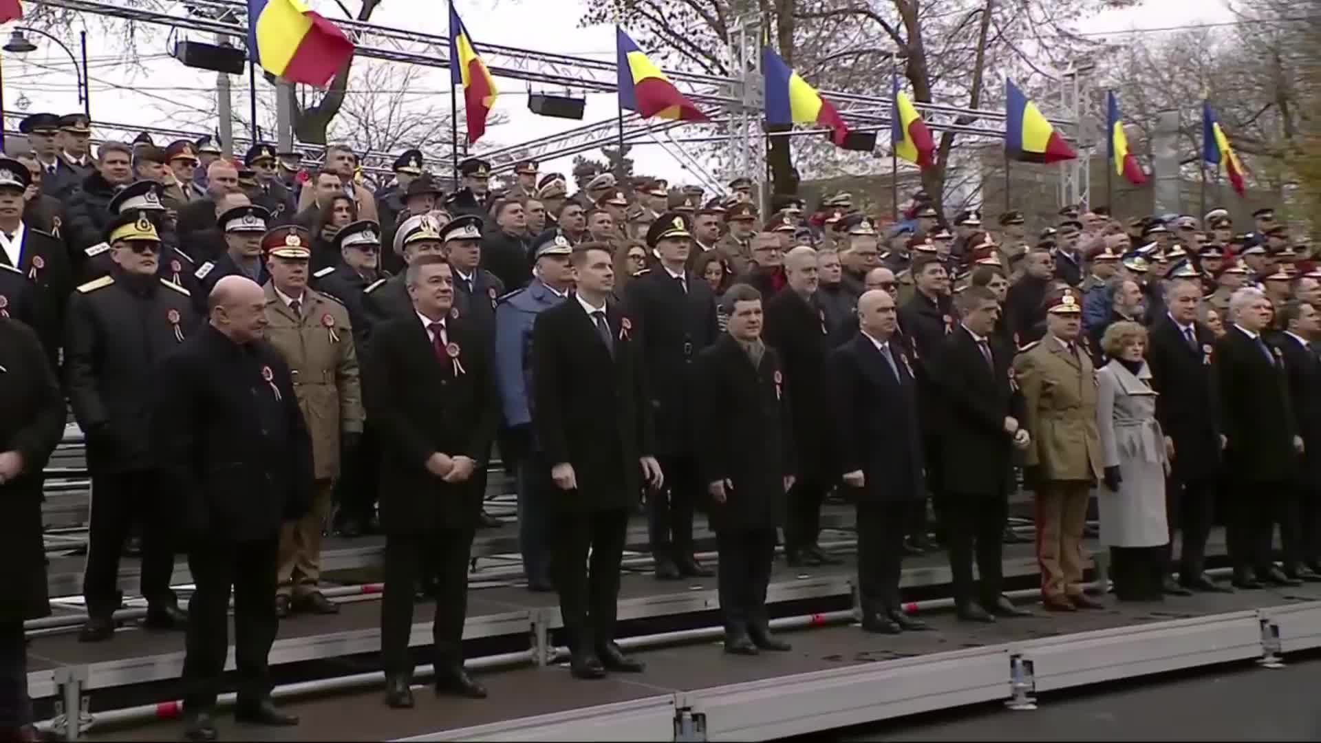 Parada militară cu prilejul Zilei Naționale a României