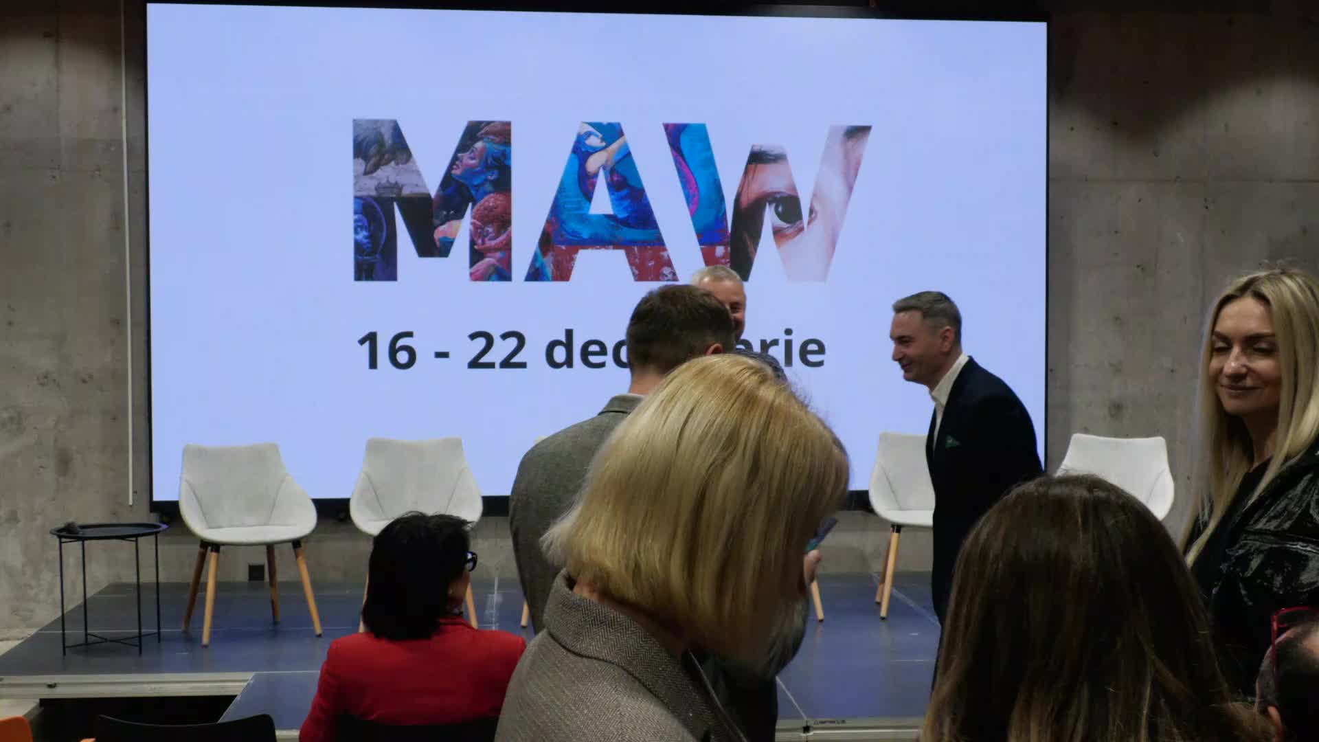 Conferință de presă prilejuită evenimentelor din cadrul agendei  Moldova Art Week