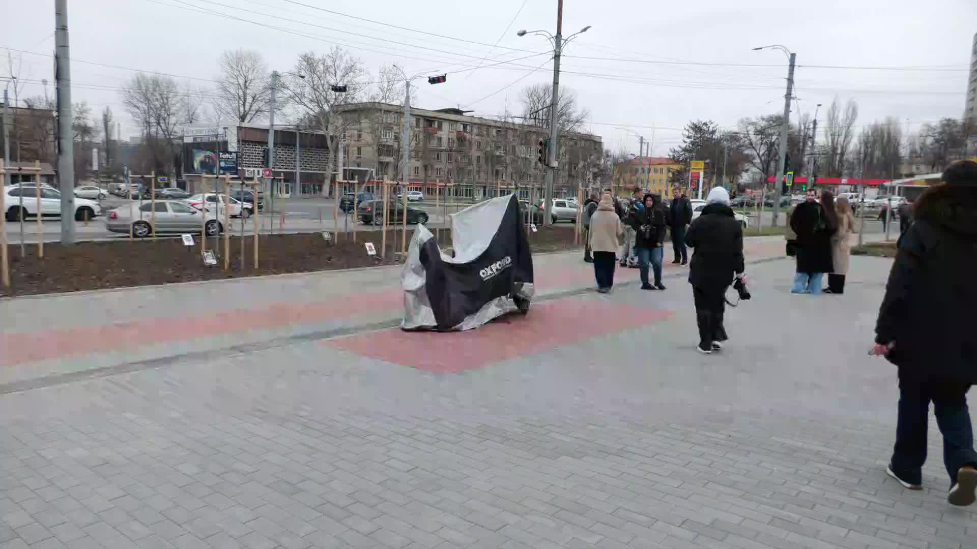 Inaugurarea Aleii Bikerilor din municipiului Chișinău