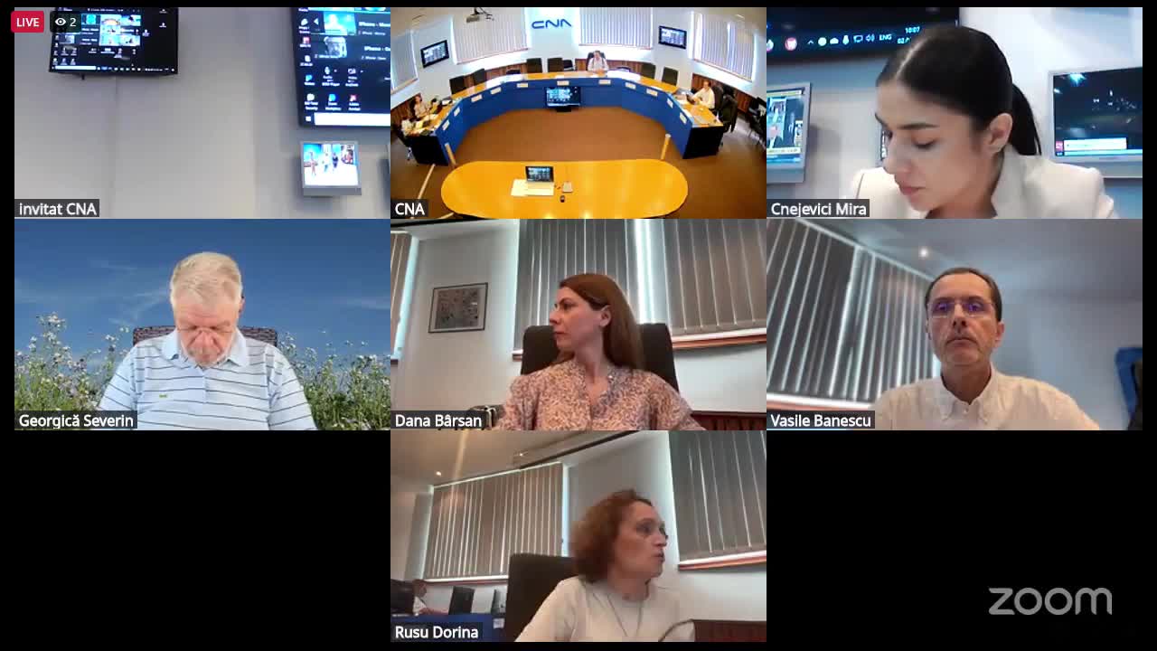 Ședința Consiliului Național al Audiovizualului din 2 mai 2025
