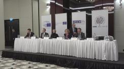 Conferință de presă susținută de observatorii internaționali care monitorizează alegerile prezidențiale din Moldova