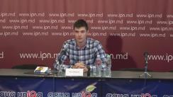 Conferință de presă cu tema „Reprezentantul protestatarilor, Vlad Bilețchi, este cercetat de poliție în urma organizării protestelor”