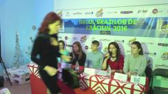 Conferință de presă prilejuită de deschiderea Expoziției Brazilor de Crăcun