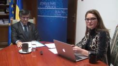 „De vorbă cu Ministrul tău” – inițiativă MCPDC. Invitat Mircea Dumitru, Ministrul Educației Naționale și Cercetării Științifice. Moderator Maria Smarandache, consilier de presă MCPDC