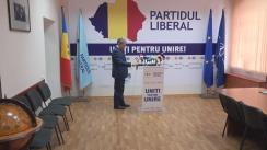 Conferință de presă susținută de președintele Partidului Liberal, Mihai Ghimpu