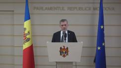 Declarațiile lui Tudor Deliu după Ședința Parlamentului Republicii Moldova din 2 decembrie 2016