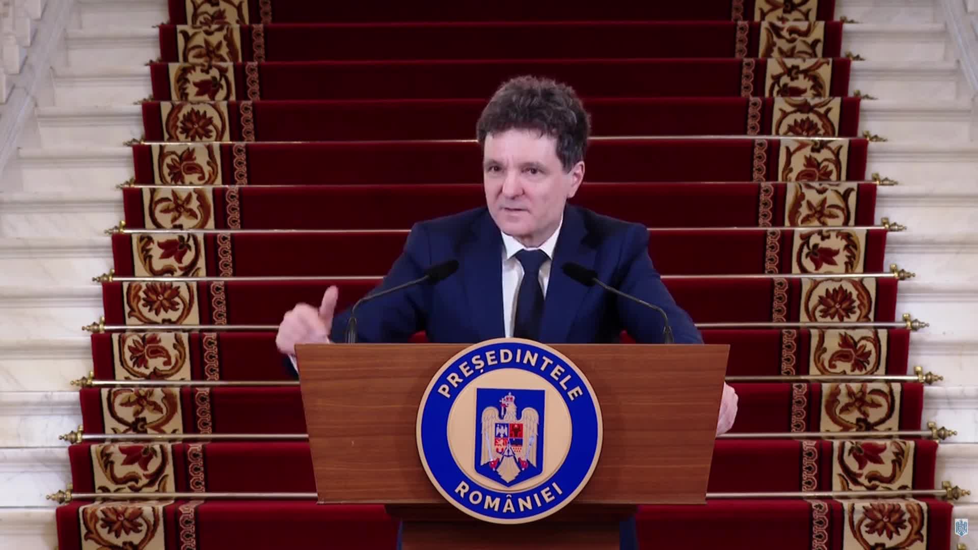 Conferință de presă susținută de Președintele României, Nicușor Dan