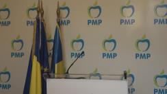 Conferință de presă susținută de Președintele Partidului Mișcarea Populară, Traian Băsescu