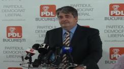 Conferință de presă despre situația datoriilor Primăriei Municipiului București și a împrumutului de 800 de milioane de euro solicitat de Primarul General