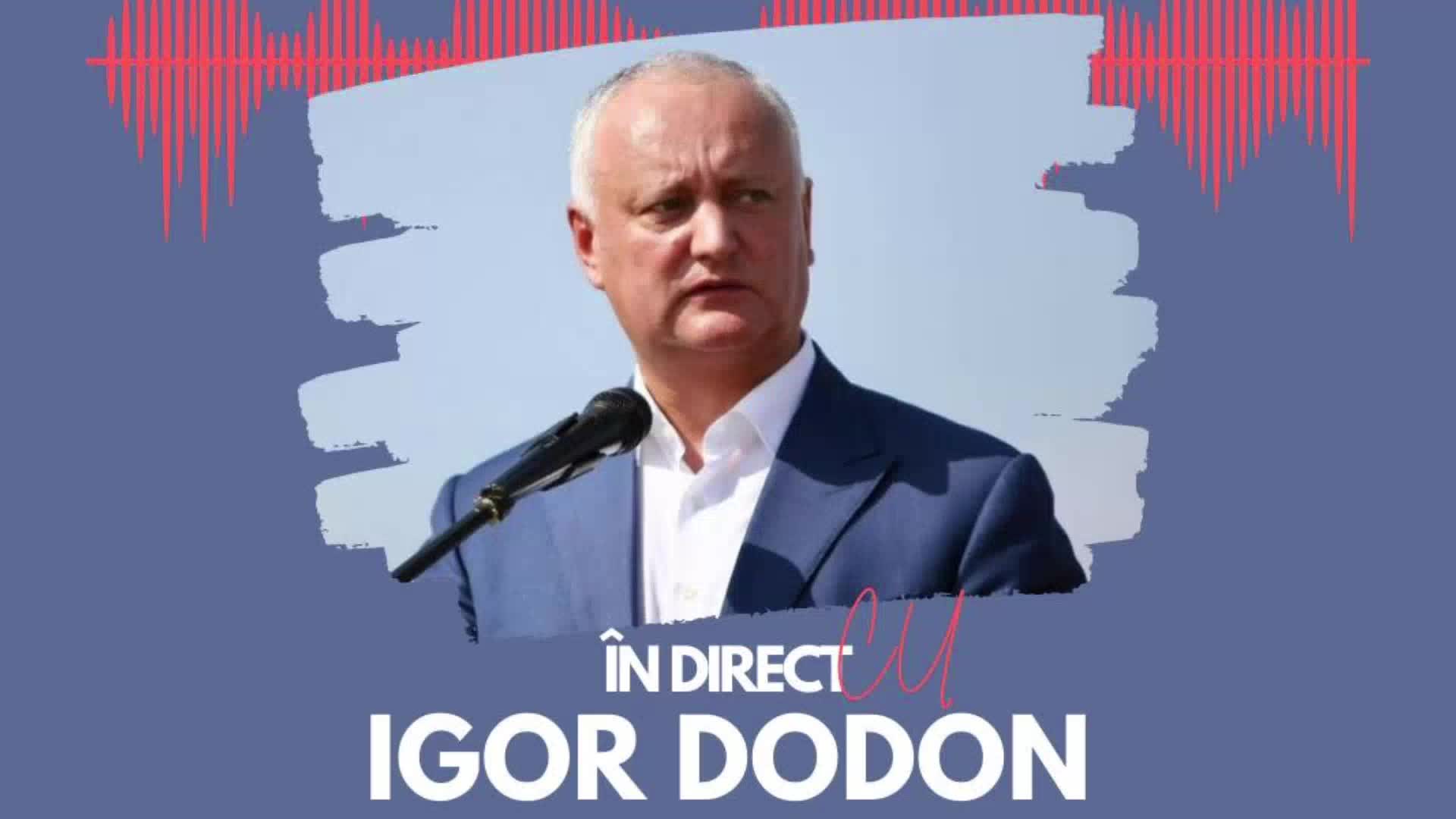 În direct cu Igor Dodon