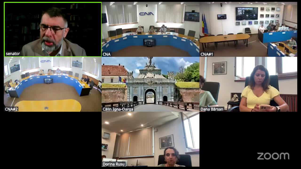 Ședința Consiliului Național al Audiovizualului din 8 iulie 2026