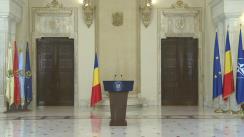 Declarație de presă susținută de președintele României, Klaus Iohannis, după consultările cu partidele care au intrat în Parlament