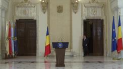 Declarație de presă susținută de Președintele României, Klaus Iohannis