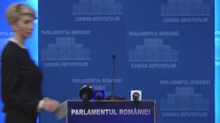 Declarații de presă susținute de Președintele PNL, Raluca Turcan