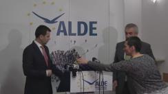 Declarații de presă susținute de copreședinții ALDE, Călin Popescu-Tăriceanu și Daniel Constantin