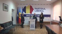 Conferință de presă organizată de Partidul Liberal cu tema „Inițierea procedurii de suspendare din funcție a Președintelui Republicii Moldova, Igor Dodon, pentru încălcarea Constituției”