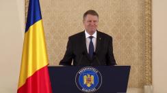 Declarații de presă susținute de Președintele României, Klaus Iohannis