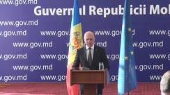 Briefing de presă cu prilejul împlinirii unui an de la învestirea Guvernului condus de Pavel Filip