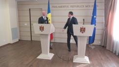 Declarațiile lui Andrian Candu și Pavel Filip după ședința comună a Guvernului și a Parlamentului Republicii Moldova