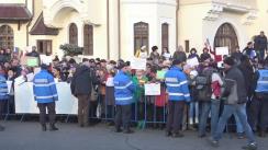 Protest în fața Palatului Cotroceni împotriva Președintelui României, Klaus Iohannis