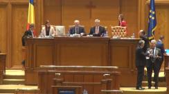 Ședința comună a Camerei Deputaților și Senatului României din 8 Februarie 2017 - dezbaterea și votul asupra moțiunii de cenzură inițiate de 123 de deputați și senatori