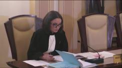 Curtea Constituțională a României discută cererile președintelui Klaus Iohannis și președintelui Consiliului Superior al Magistraturii, Mariana Ghena, privind constatarea unui conflict între puterile statului 