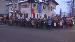 Protest împotriva Președintelui Klaus Iohannis