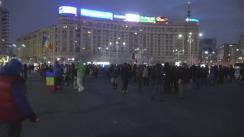 Protest „Toți românii vin la București!”