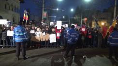 Protest împotriva Președintelui României, Klaus Iohannis