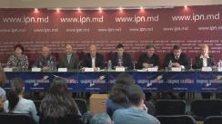 Conferință de presă cu tema „Lansarea Congresului Profesorilor din Republica Moldova și anunțarea planului de acțiuni”