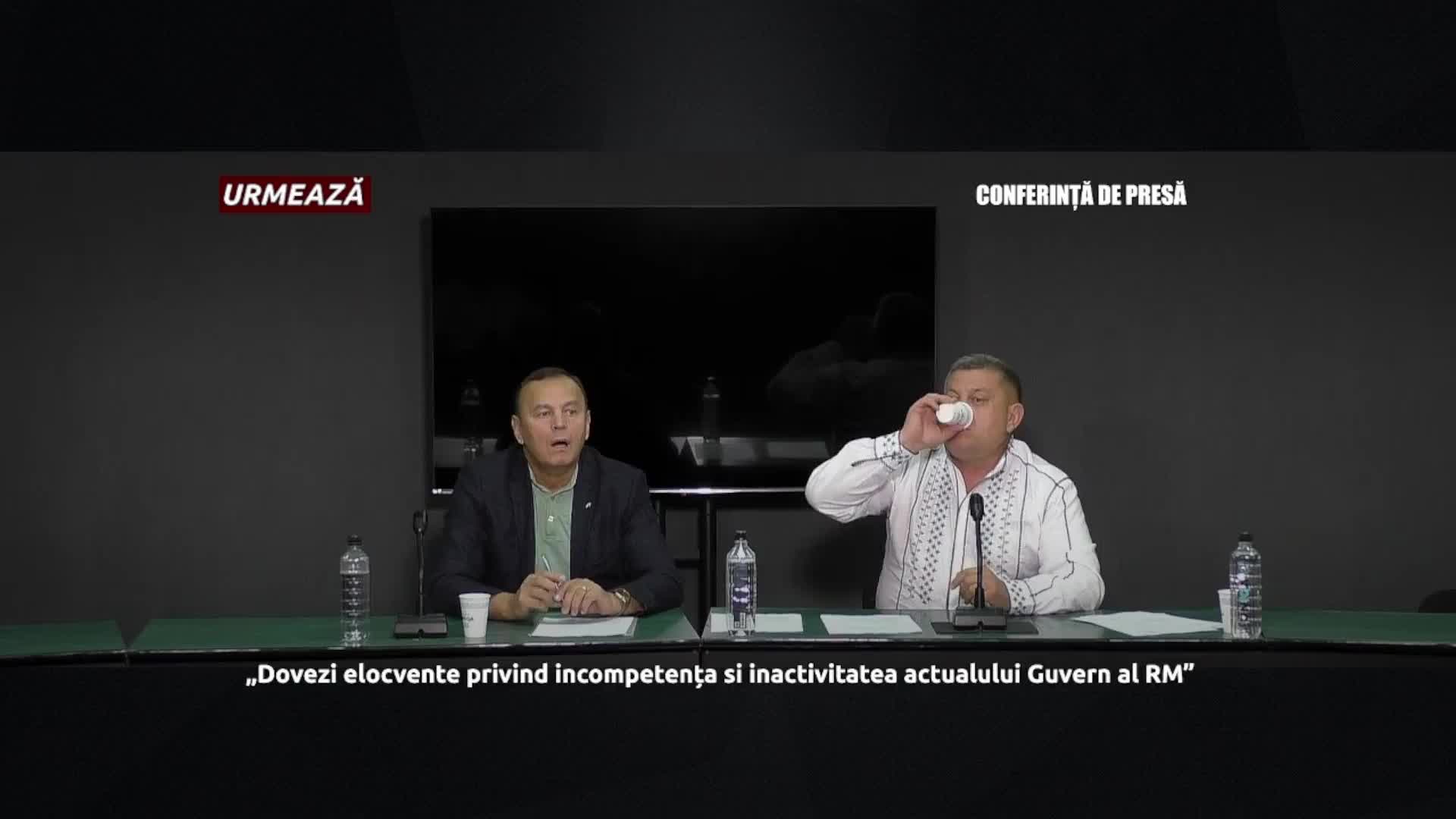 Conferință de presă susținută de Serghei Ciobanu din societatea civilă, cu tema „Dovezi elocvente privind incompetența și inactivitatea actualului Guvern al Republicii Moldova”