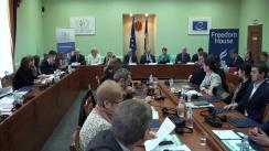 Discuția publică „Construirea podurilor de încredere dintre societatea civilă și sectorul justiției”