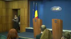 Declarații de presă după ședința de guvern din 16 martie 2017