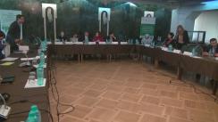 Conferință de presă susținută de Ministrul Mediului, Valeriu Munteanu, și reprezentanta UNEP, Giovanna Chiodi Moiré, cu genericul „Evaluarea inițială privind implementarea Convenției Minamata cu privire la mercur în Republica Moldova”