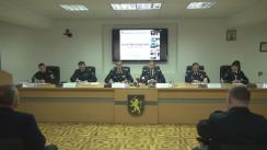 Conferință de presă privind activitatea Poliției în primele trei luni ale anului curent și rezultatele obținute în cadrul Proiectului „Supraveghere de Vecinătate”